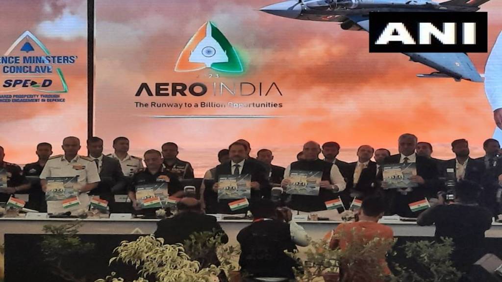 rajanth singh at aero india 2023