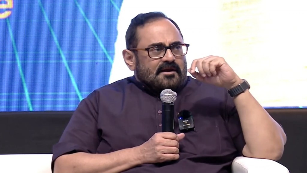 Rajeev Chandrasekhar (Photo: Twitter/@Rajeev_GoI) Rajeev Chandrasekhar (Photo: Twitter/@Rajeev_GoI)