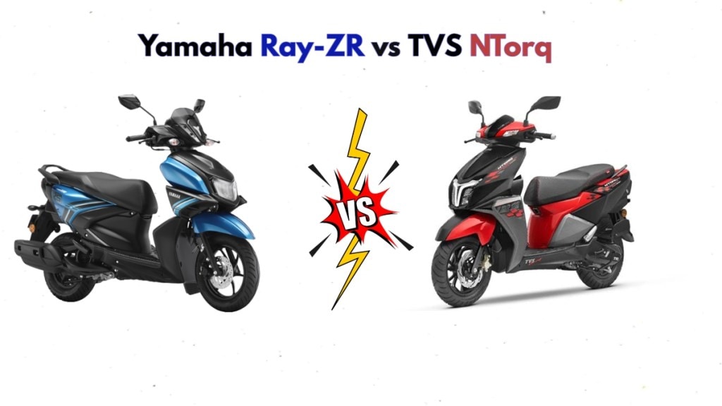 Yamaha Ray-ZR vs TVS NTorq: Price, spec, features compared