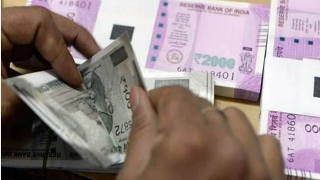 rupee, dollar