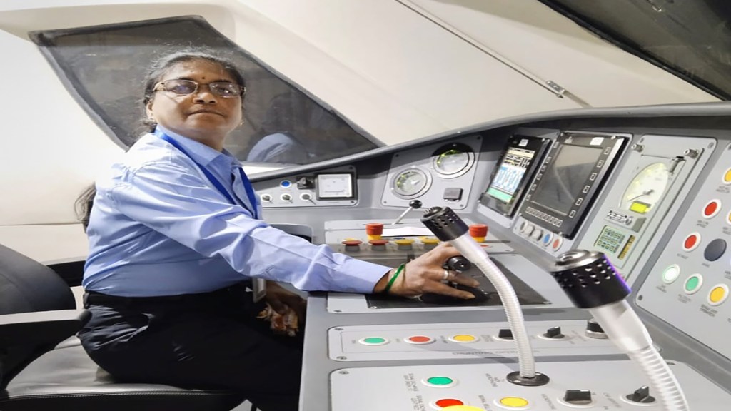 vande bharat, vande bharat train, vande bharat express, vande bharat route, vande bharat solapur csmt, vande bharat csmt solapur, vande bharat train speed, vande bharat train from solapur to csmt, surekha yadav, surekha yadav images, surekha yadav photo, surekha yadav biography,