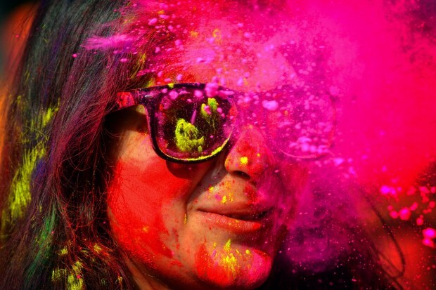 Holi is being celebrated across the country today. This is also known as the festival of colours. It signifies the victory of good over evil and marks the onset of Spring season. (PTI photo)