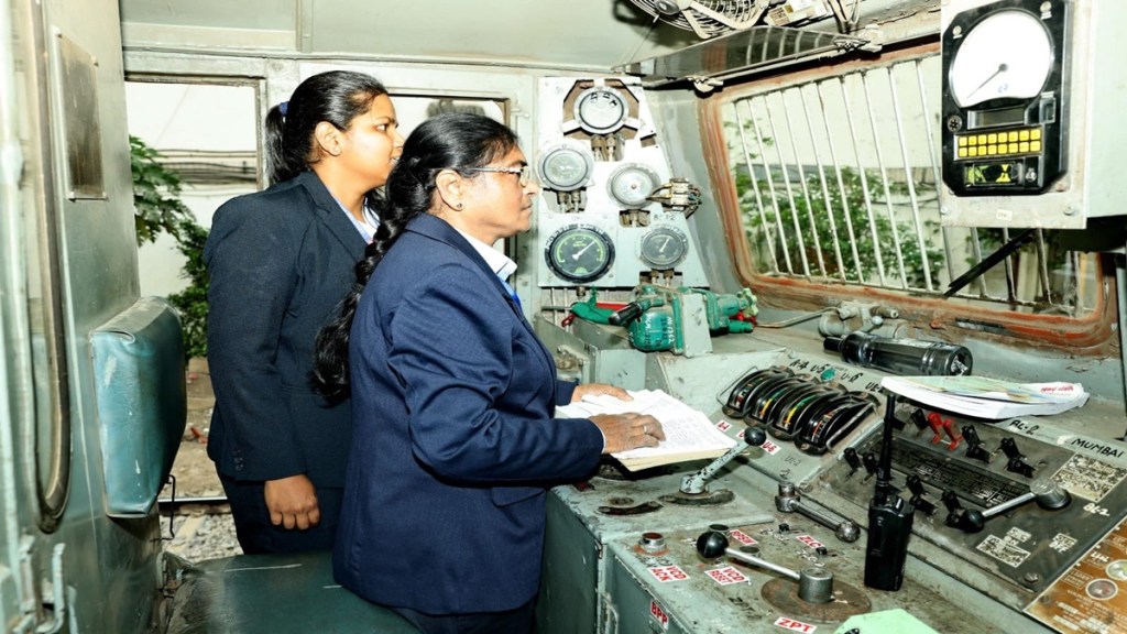 international womens day, international womens day 2023, international womens day today, international womens day celebration, indian railway, central railway, deccan queen, mumbai suburban local, railway station women employees, railway station women staff,