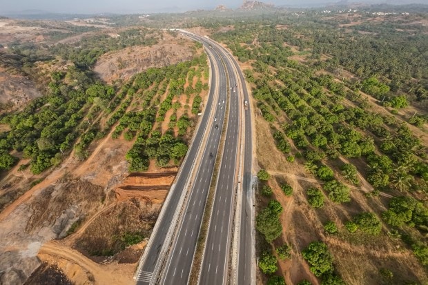 The government has infused Rs 2 lakh crores since 2014 towards the building of the National Highways in Karnataka. (PTI photo)