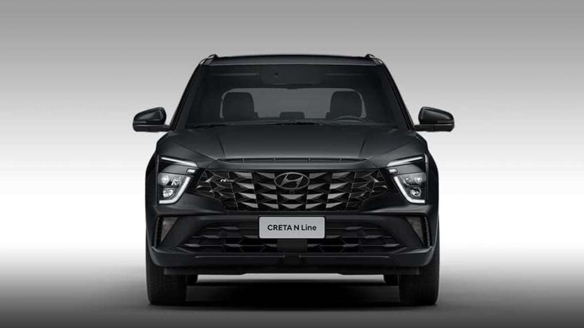 The 2023 Hyundai Creta N Line Night Edition resembles the  Creta N Line 1-litre turbo and gets a front grille in dark chrome, exclusive N-line bumpers, double exhaust, side skirts and a spoiler. 