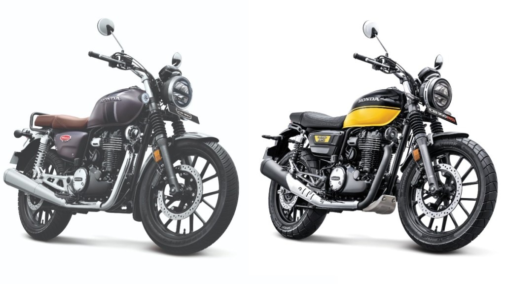2023 Honda Hness CB350 and CB350RS