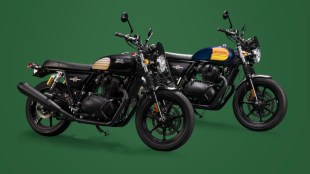 2023 Royal Enfield 650 Twins black and blue