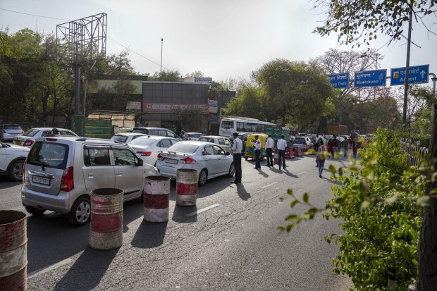 The commuters heading to railway stations, airport, hospitals etc. are advised to plan their departure in advance and take alternative routes to avoid delays. (PTI photo)