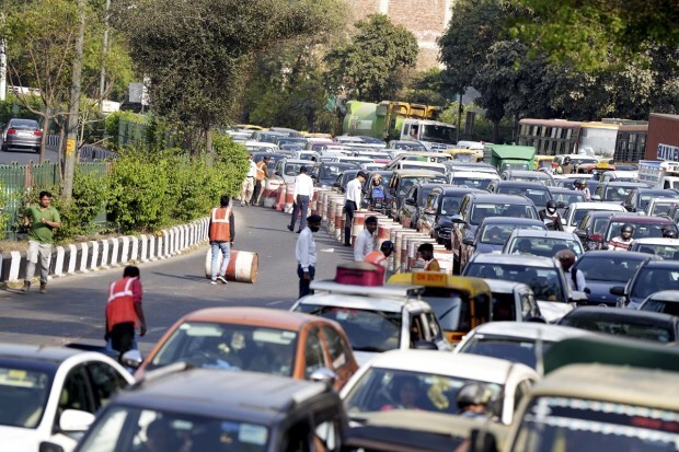 Due to the closure of the flyover, the traffic will be affected on certain routes in South Delhi. (PTI photo)