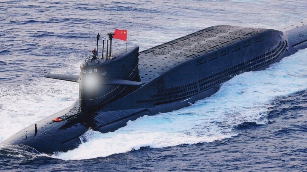 A Type 094 submarine of China A Type 094 submarine of China