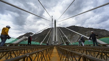 Anji Khad Bridge | Chenab Bridge | India's first cable stayed rail bridge Anji Khad Bridge | Chenab Bridge | India's first cable stayed rail bridge