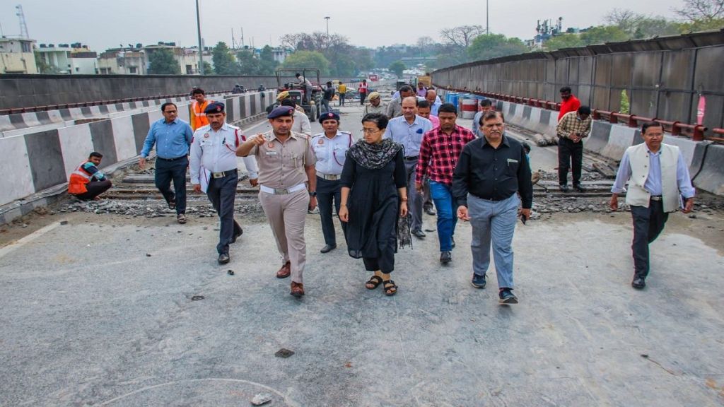 PWD,Delhi Flyover Project,Chirag delhi flyover