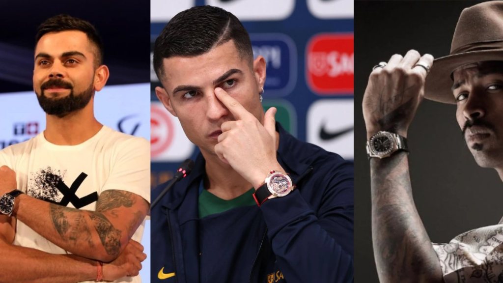 Athletes | Sports Stars | Luxury Watches | Virat Kohli | Hardik Pandya | Ronaldo