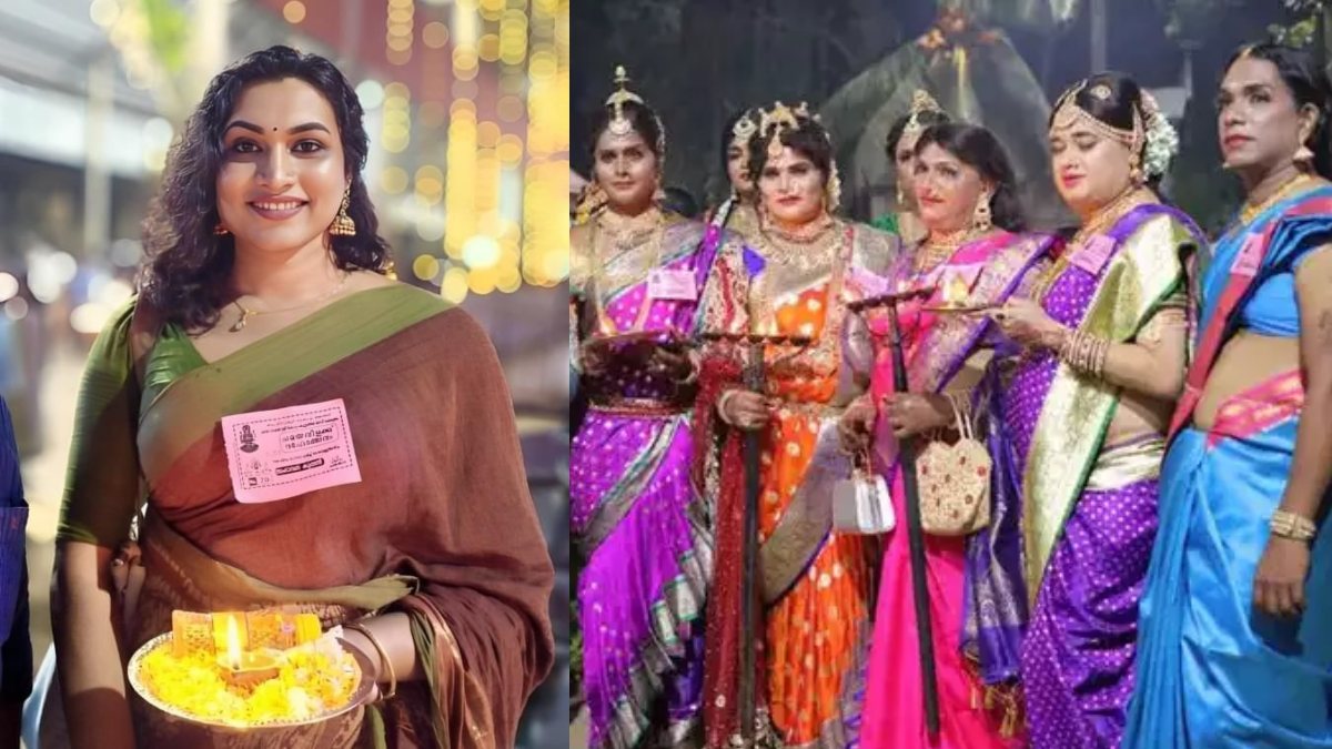 indian festival where men dress as women Men dress up as women to celebrate THIS unique festival in Kerala | See pics