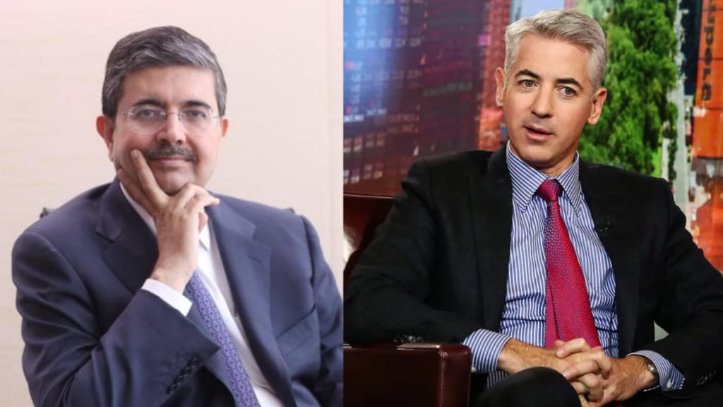 uday kotak, bill ackman