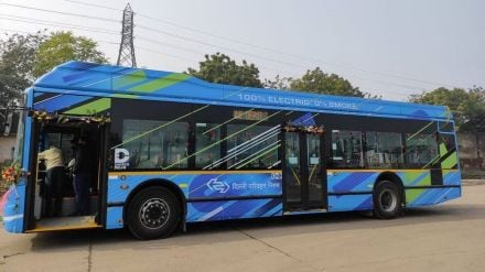 dtc, delhi transport corporation, delhi bus, low floor buses, dtc ev bus, ev, electric vehicles, electric bus