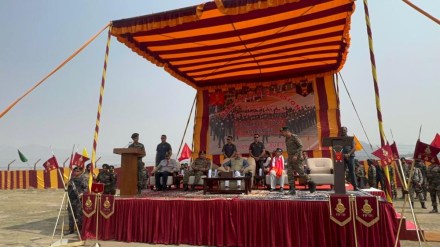 Massive Turnout at ESM Rally in Manipur. Army Veterans & Veer Naris felicitated