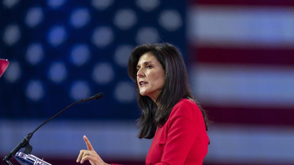 Former Ambassador to the United Nations Nikki Haley