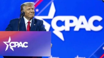 Former US president Donald Trump