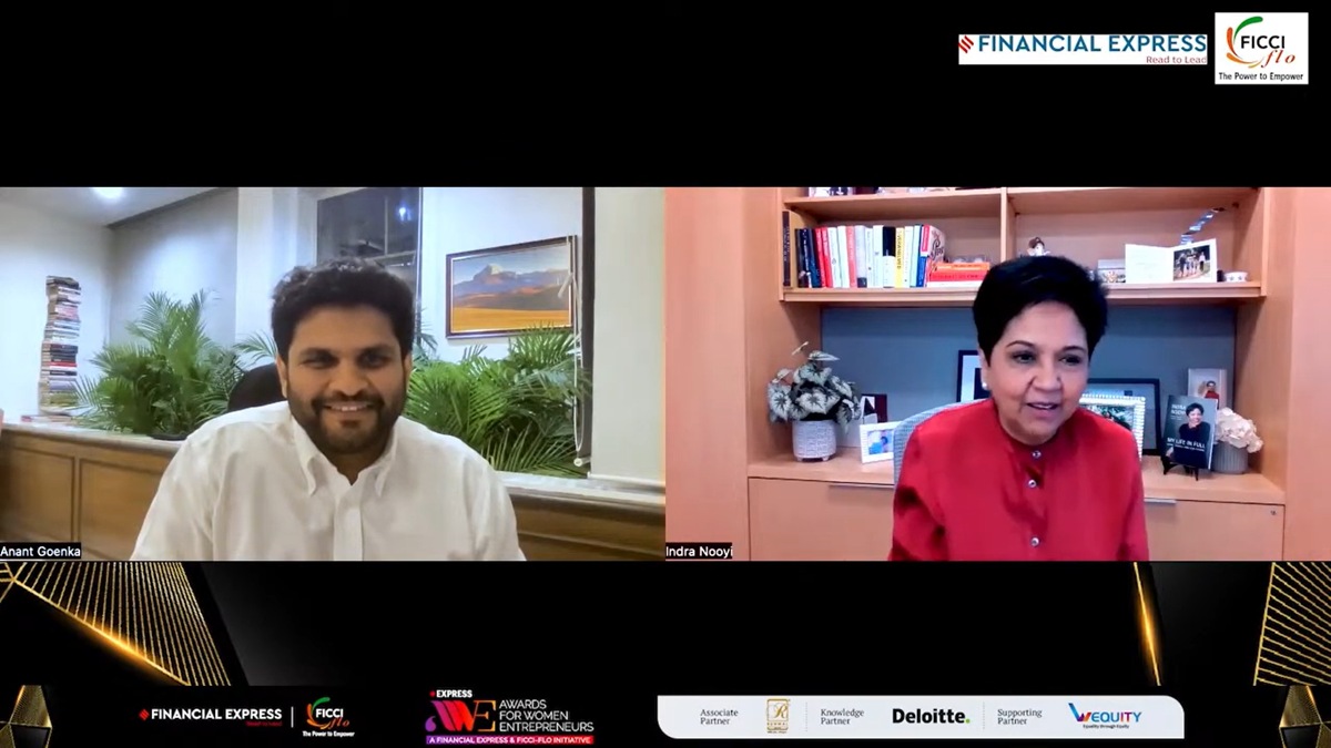 Indra Nooyi, Anant Goenka, Indian Express Group, Interview, ExpressAWE, Industry
