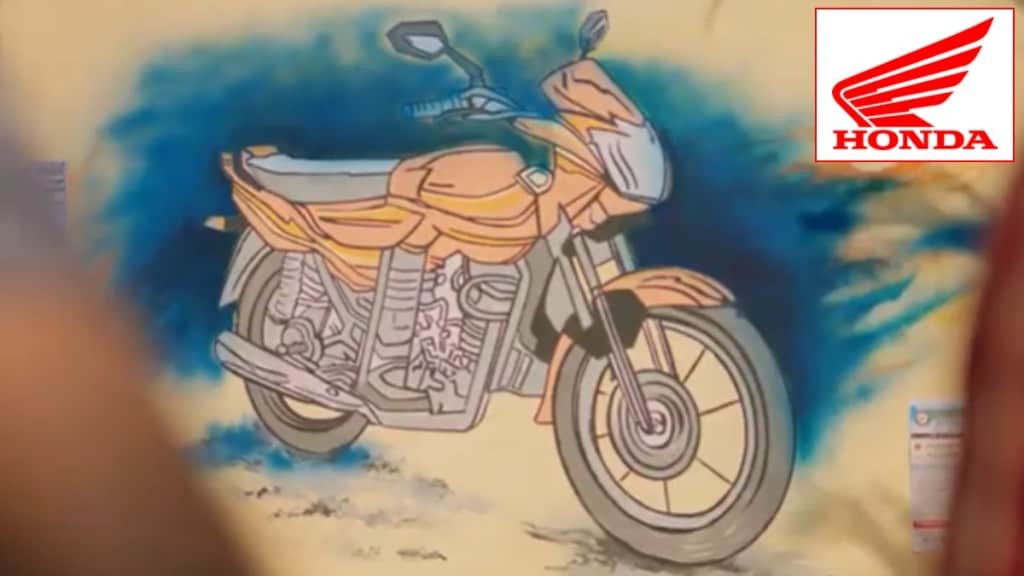 Honda new 100cc motorcycle