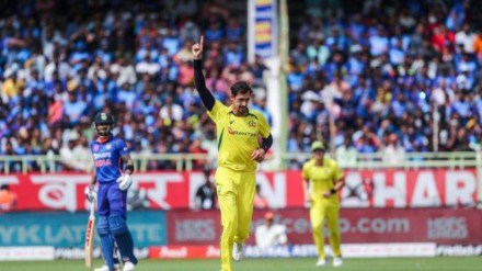 India bowled out for third lowest ODI total against Australia in Visakhapatnam