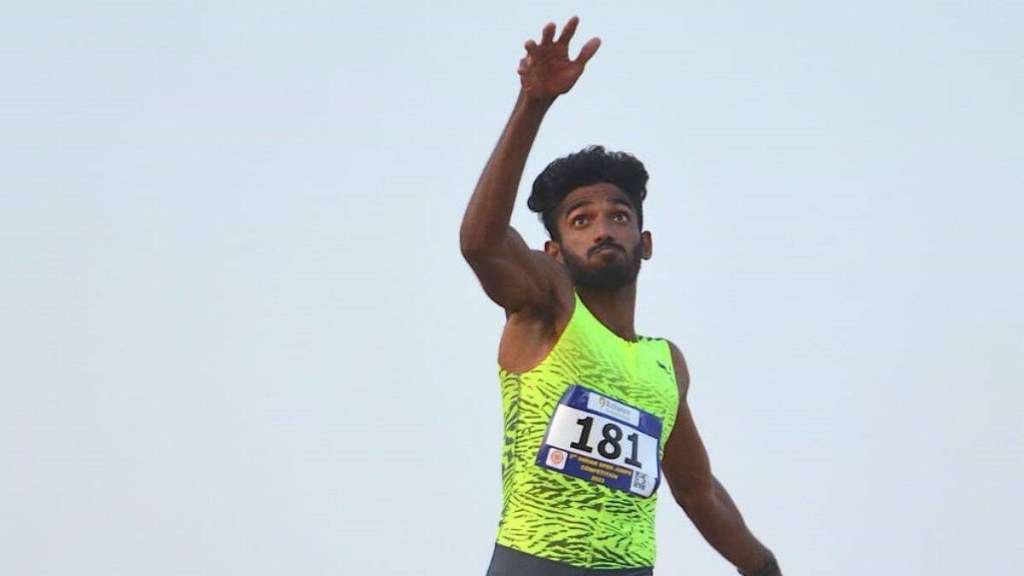 long jump, athlete, athletic, sports, tamil nadu, long jump record, long jump national record