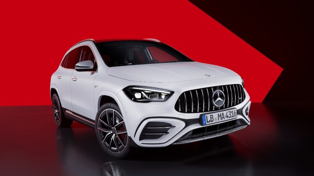 Mercedes-AMG GLA updated exterior