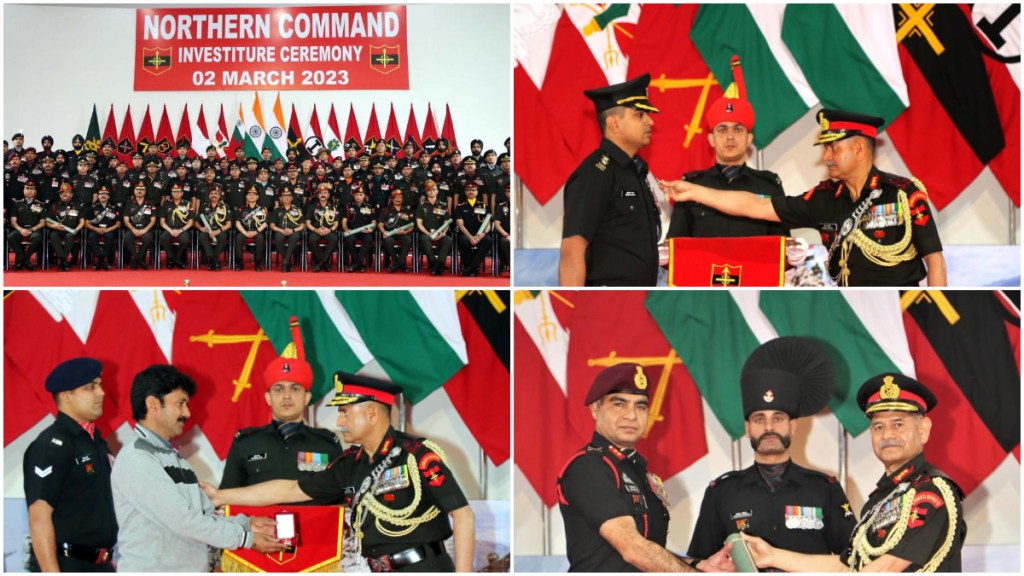 Northern Command Investiture Ceremony, Gallantry Award, Indian Army, Northern Command