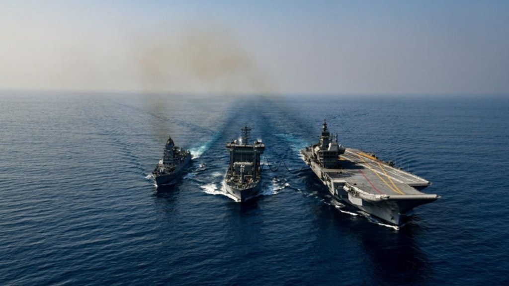 Indian Navy tests its operational readiness as it faces threats from China and Pakistan Indian Navy tests its operational readiness as it faces threats from China and Pakistan
