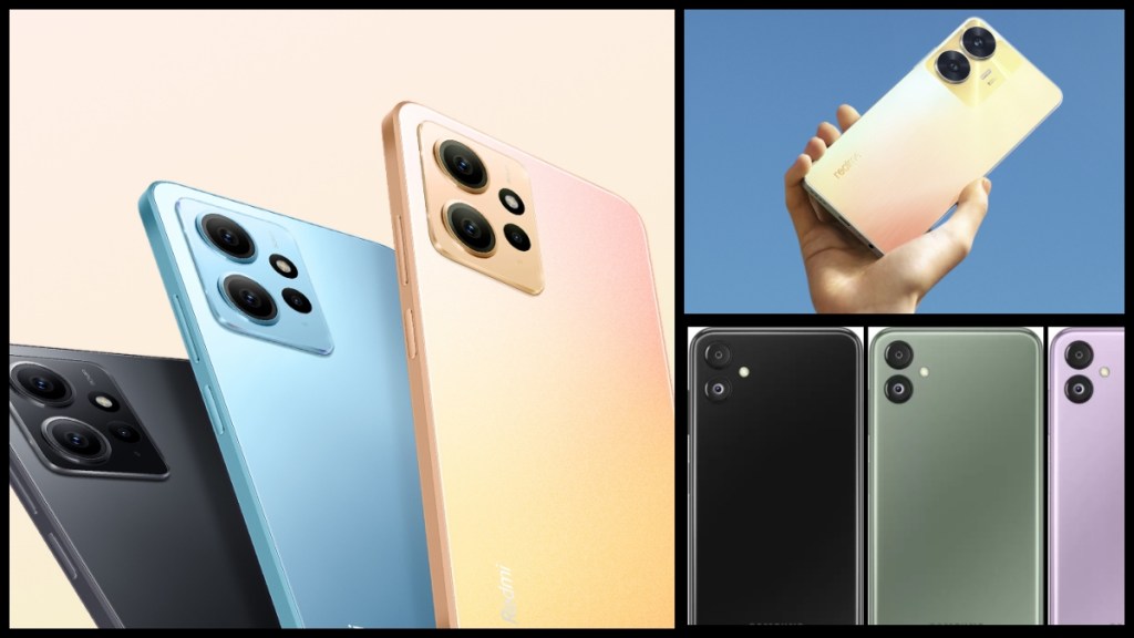 Redmi Note 12 4G versus Samsung Galaxy F14 5G, Realme C55