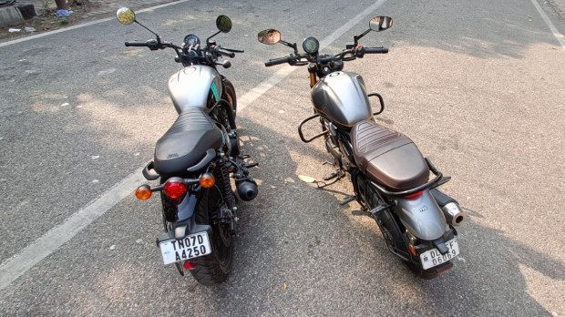 royal enfield hunter 350 vs tvs ronin comfort