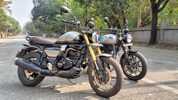 royal enfield hunter 350 vs tvs ronin