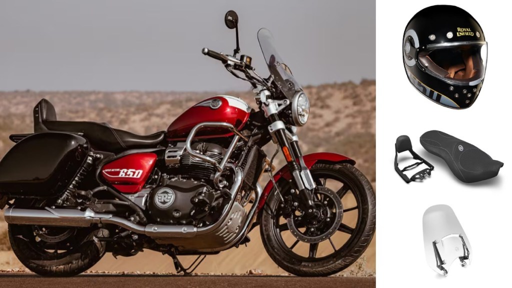 Royal Enfield Super Meteor 650 accessories