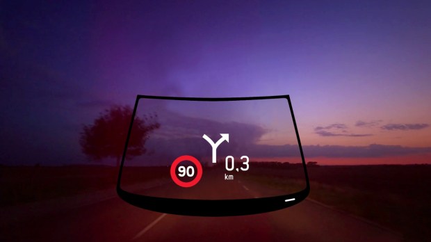 HUD display.