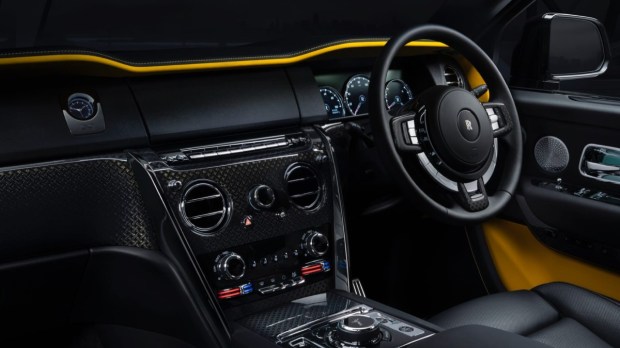 rolls royce cullinan interior