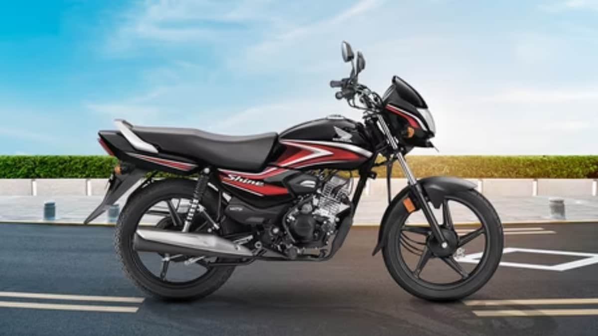 The engine sits in a newly-developed diamond frame, specially developed for the Shine.