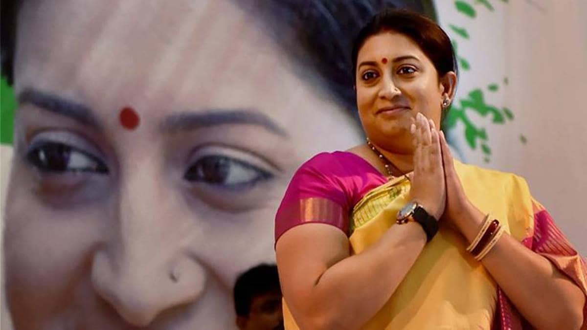 Smriti Irani attacks Rahul Gandhi