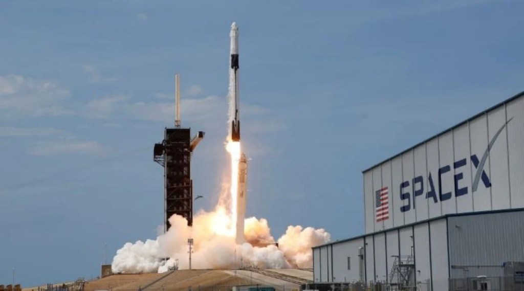 The three astronauts, namely Neyadi, Hoburg, and Fedyaev, are making their first space voyages.