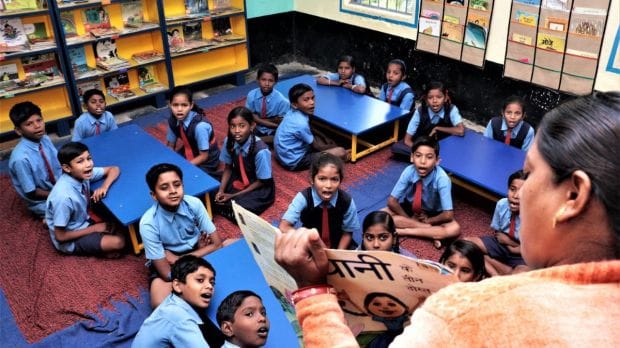 Library Literacy Programme. Pic Credit: Room To Read India