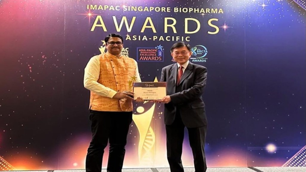 Biocon, Biocon Biologics, bioprocessing awards, healthcare news,