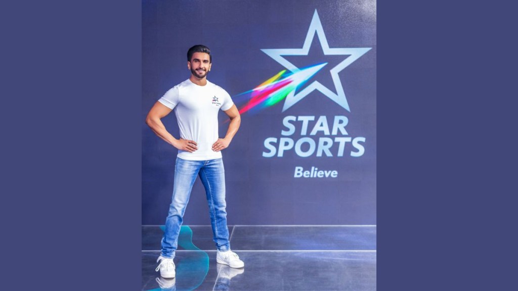 This association makes the first actor to be associated with Star Sports This association makes the first actor to be associated with Star Sports