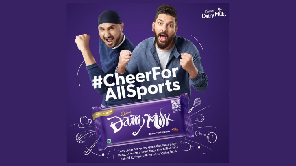 The campaign features athletes including Sharath Kamal, Diya Chitale, Hardik Singh, Varun Kumar and Deepak Puniya, Yuvraj Singh and Harbhajan Singh.