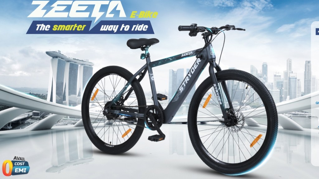 Tata-backed Stryder launches Zeeta e-bikes at Rs. 25,599 