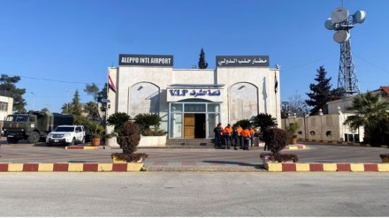 Authorities said after the strike that relief flights had been diverted to airports in Damascus and Latakia. (Reuters)