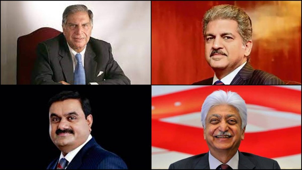 Ratan Tata, Ratan Tata childhood, Gautam Adani, Gautam Adani childhood, Mukesh Ambani, Mukesh Ambani childhood, Mukesh Ambani baby, Azim Premji, Kiran Mazumdar Shaw, businessmen, top business tycoons, lifestyle