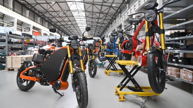 eROCKIT light electric motorcycle.