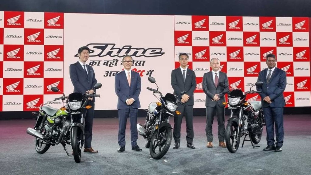 honda shine launched
