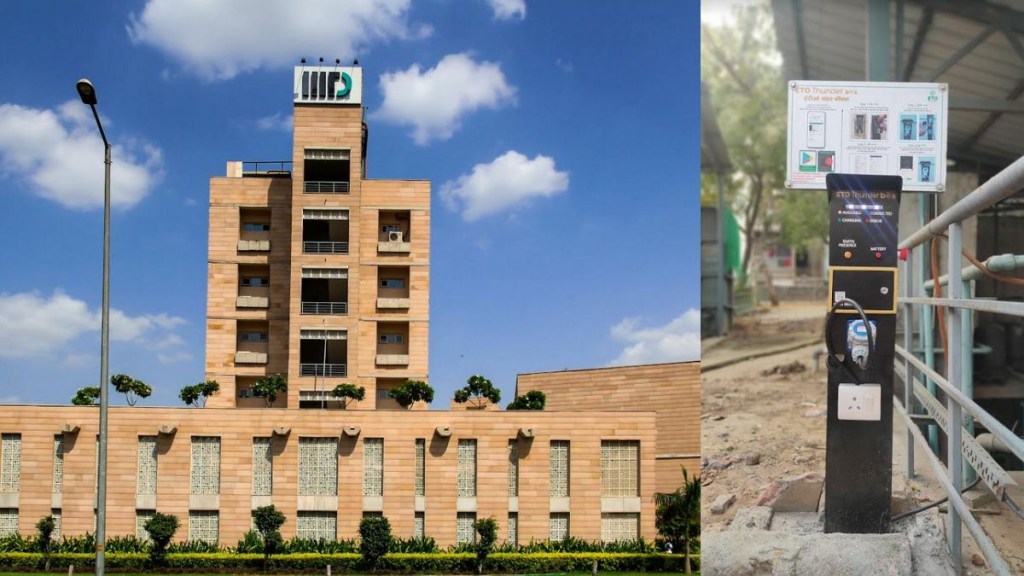 iiid delhi ev chargers