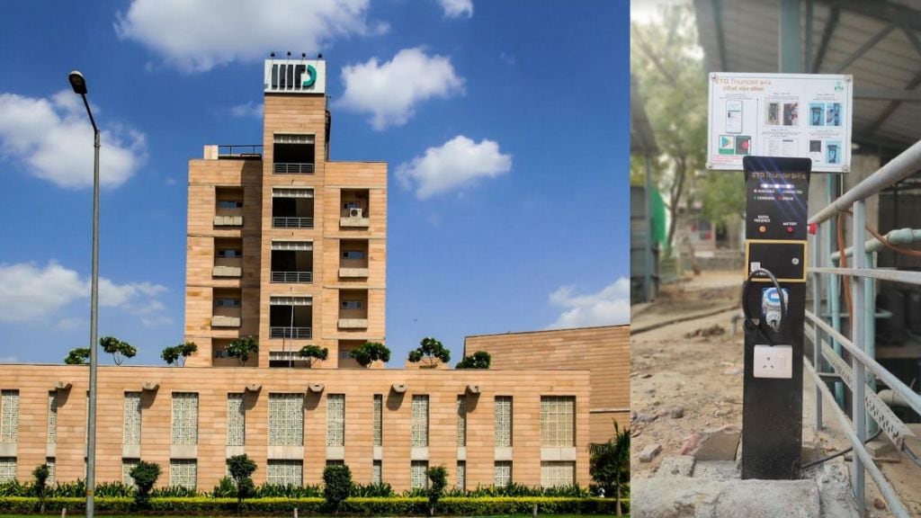 iiid delhi ev chargers